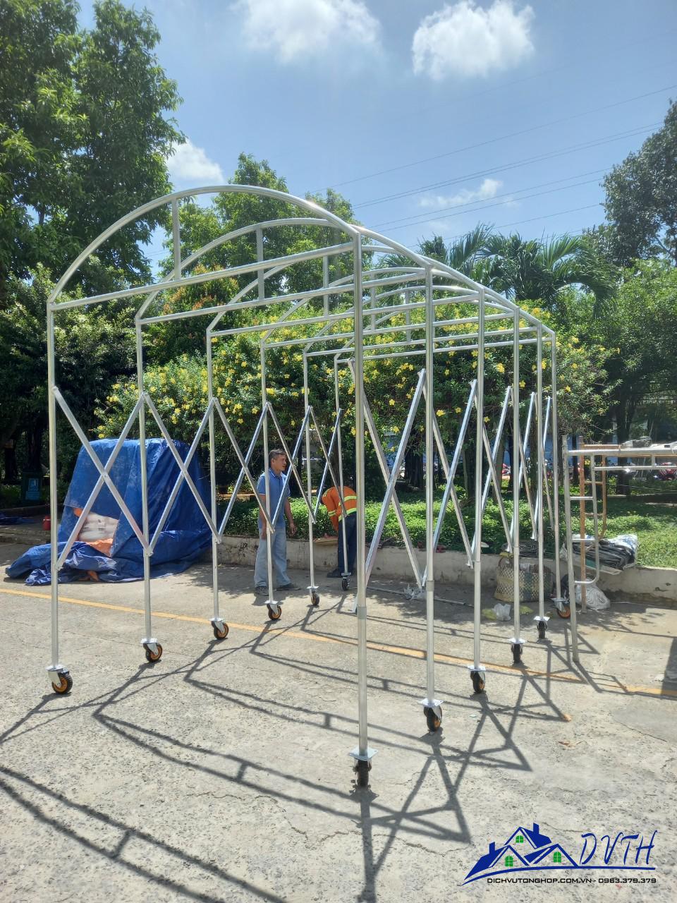 Nhà bạt vòm xếp